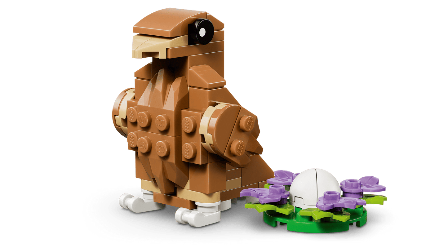 Cute Hamster with a Flower